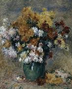 Pierre Auguste Renoir Bouquet of Chrysanthemums oil on canvas